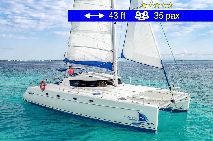 Catamaran Group Tours II Cancun