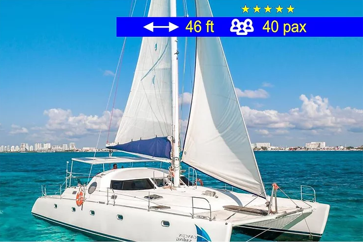 Catamaran Tours Manta Cancun