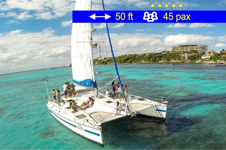 Catamaran Tours Group Max Cancun