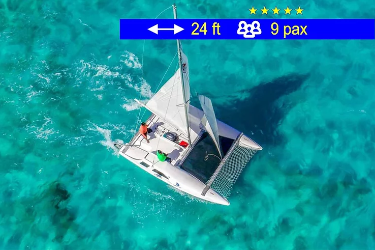 Small Family Catamaran Cancun