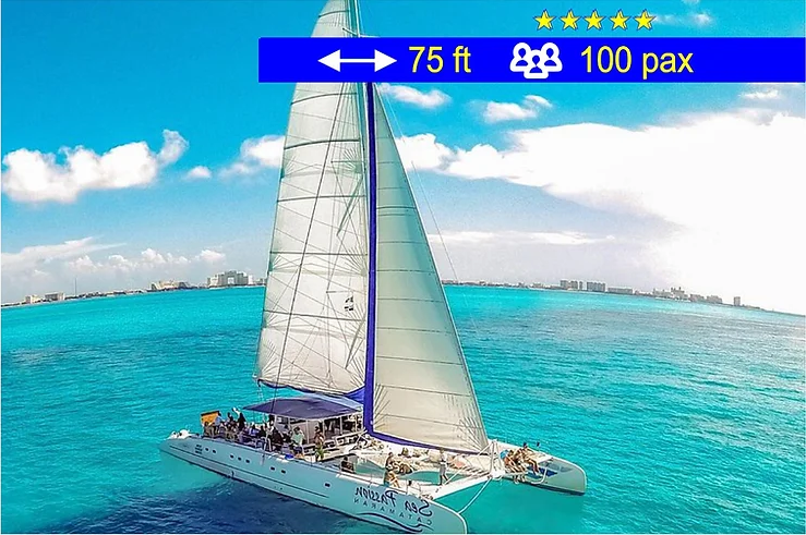 Catamaran Mega Tours Cancún